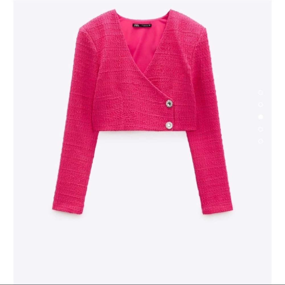 ZARA BLOGGERS FAV STRUCTURED CROP TOP